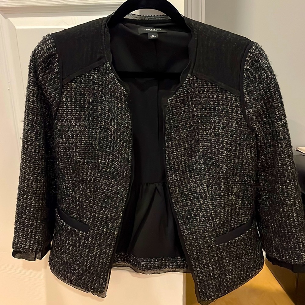 Ann Taylor Tweed Blazer